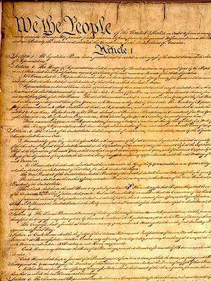 cover image of The US Constitution